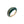 Happiness Malachite Green Enamel Dome Ring