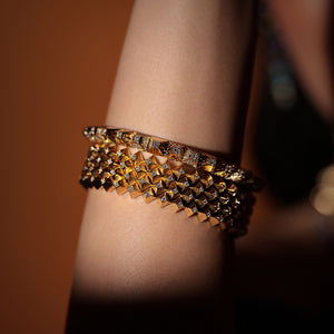 Heritage Diamond Pyramid Bangle