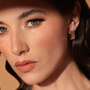Diamond Heritage Hoop Earrings