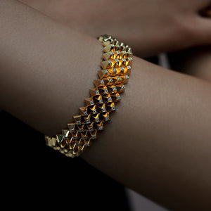 Heritage Diamond Pyramid Bangle