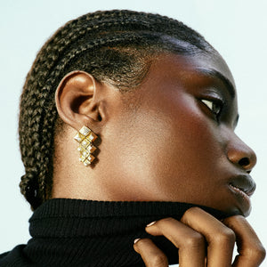 Diamond Heritage Dangle Earrings