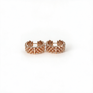 Diamond Heritage Hoop Earrings