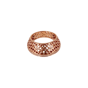 Mona Diamond Small Dome Ring