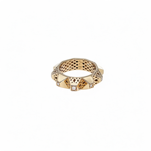 Heritage Geometric Band Ring