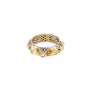 Heritage Geometric Band Ring