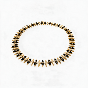 Happiness Diamond Beaded Necklace