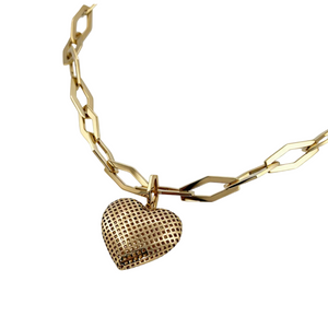 Amour Structure Necklace with Pendant