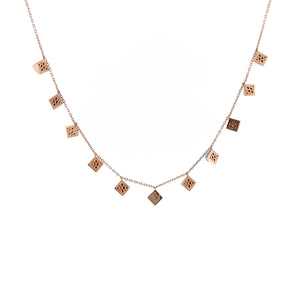 Diamond Heritage Turquoise Charm Choker