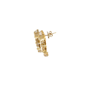 Diamond Heritage Dangle Earrings