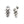 Heritage White Gold Diamond Dangle Earrings