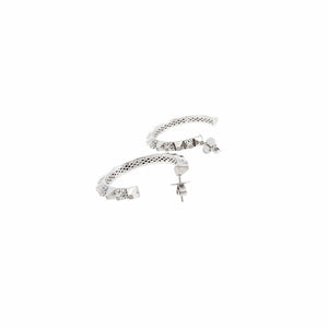 Heritage Diamond Hoops