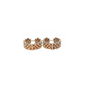 Diamond Heritage Hoop Earrings