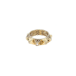 Heritage Geometric Band Ring