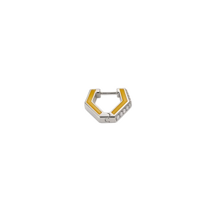 Happiness Diamond Pyramid Stud