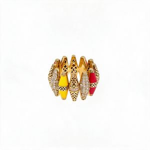Happiness Diamond Bullet Cocktail Ring