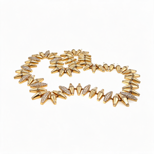 Happiness Yellow Gold Diamond Necklace