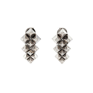 Heritage White Gold Diamond Dangle Earrings