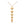 Heritage Yellow Gold Diamond Pyramid Pendant