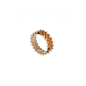 Diamond Heritage Triple Row Ring