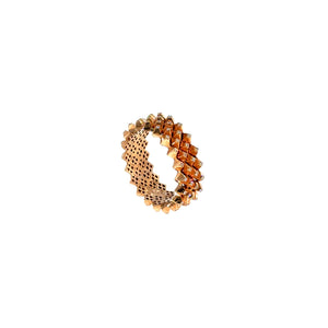 Diamond Heritage Triple Row Ring