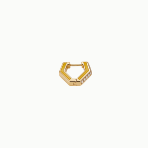 Happiness Diamond Pyramid Stud